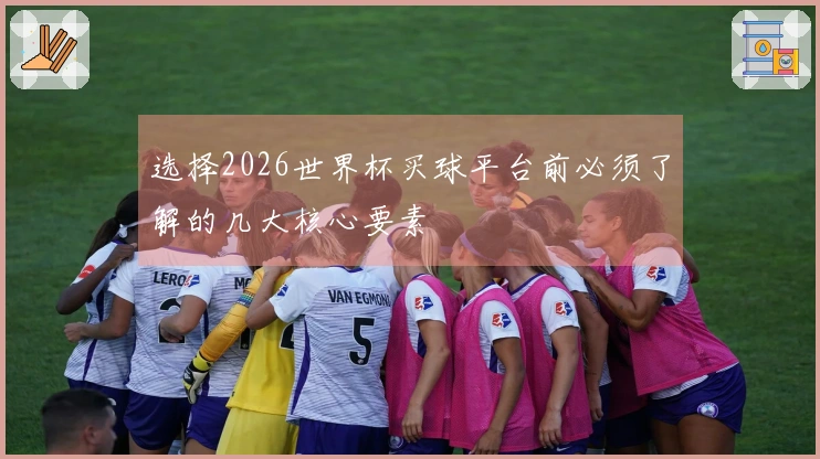 选择2026世界杯买球平台前必须了解的几大核心要素